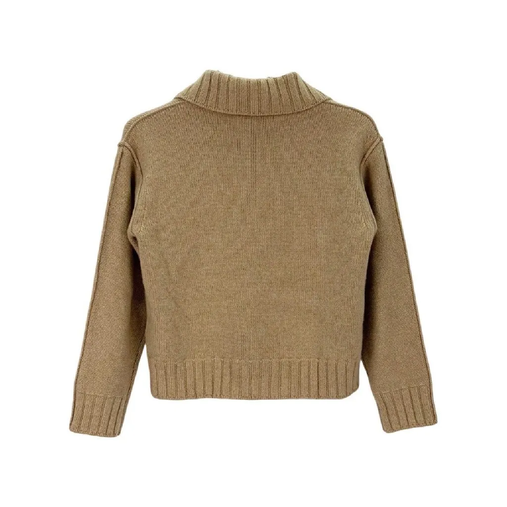 Louis Vuitton Camel Cashmere Knitwear Camel Cashmere Never worn, with tag - Back View