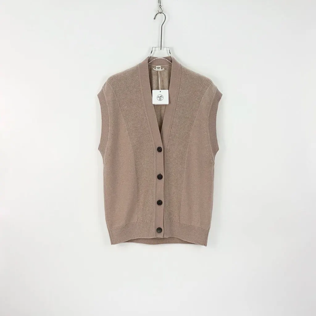 Hermès Pink Cashmere Top Pink Cashmere Never worn, with tag - Inside View