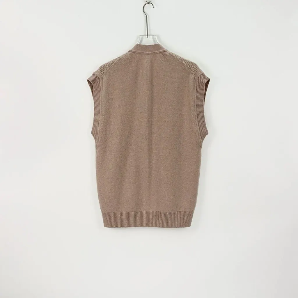 Hermès Pink Cashmere Top Pink Cashmere Never worn, with tag - Model View