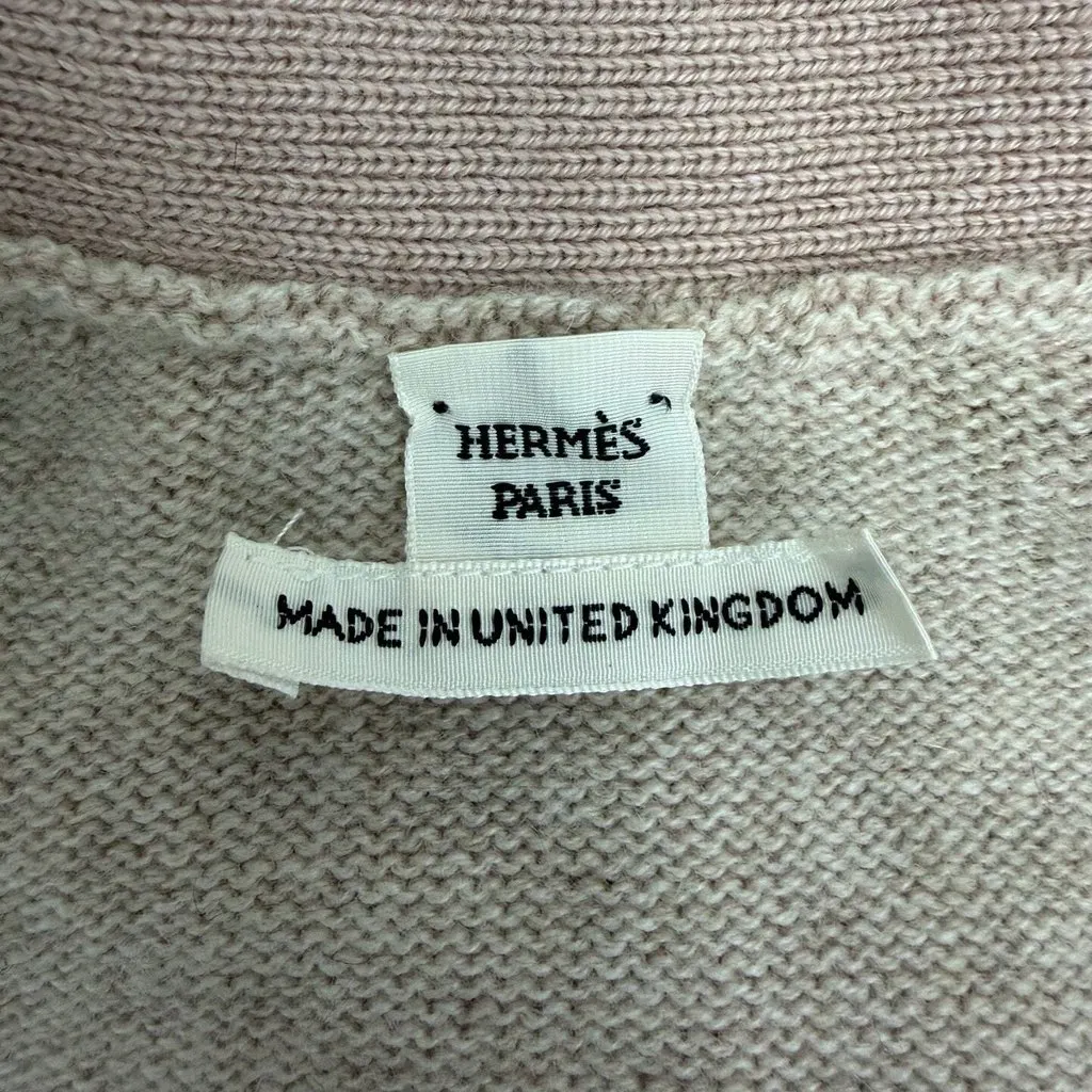 Hermès Pink Cashmere Top Pink Cashmere Never worn, with tag - Box View