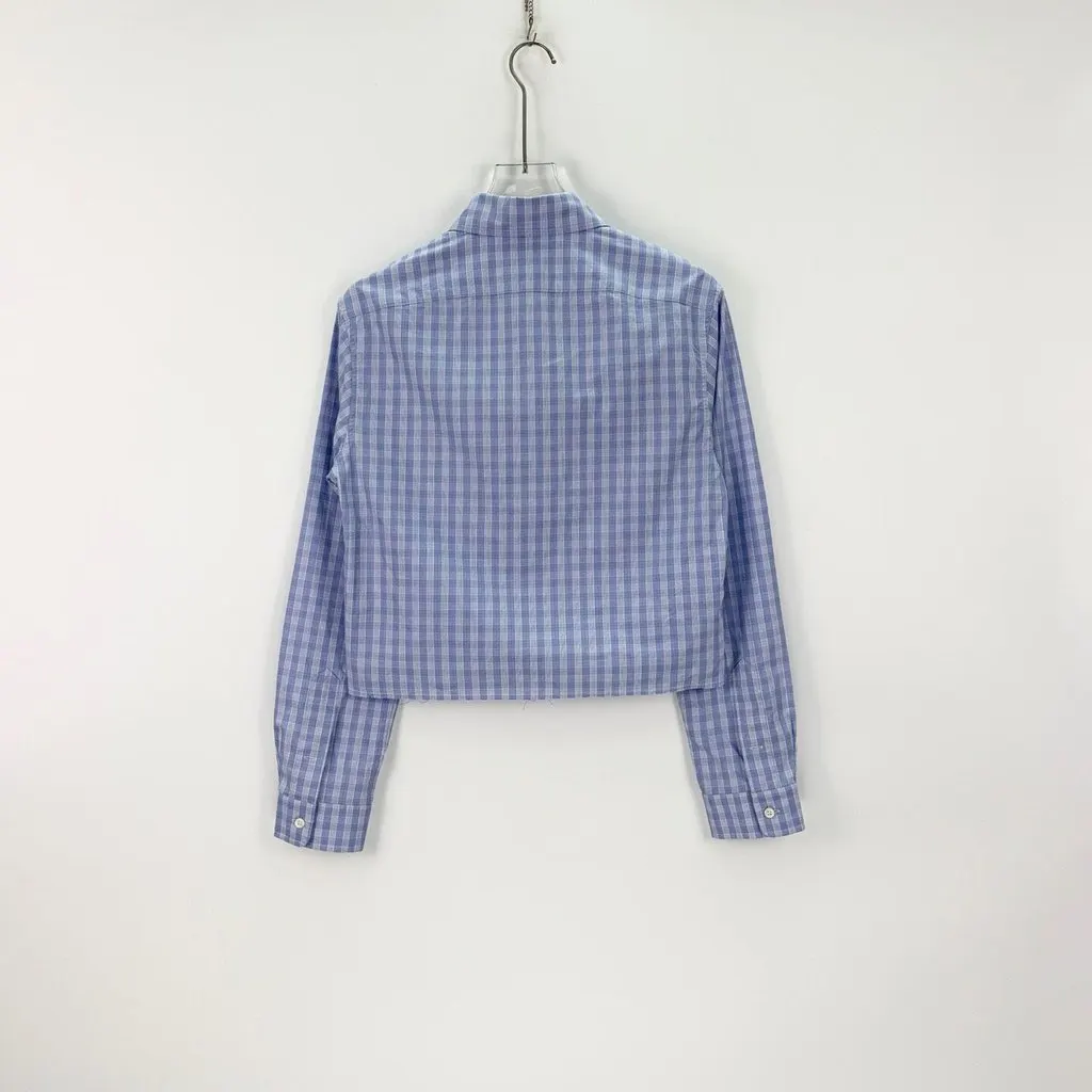 Miu Miu Navy Cotton Top Navy Cotton Never worn, with tag - Model View