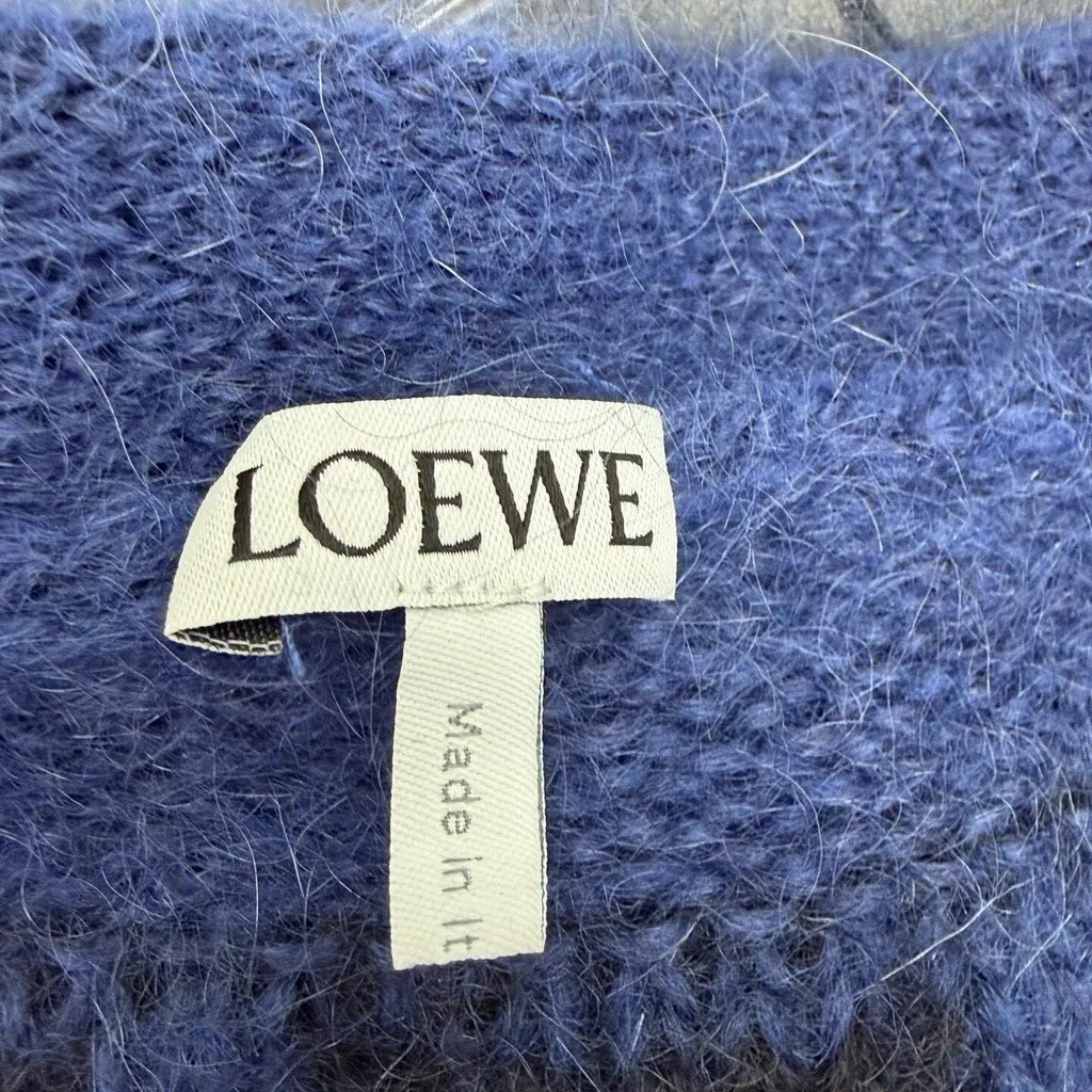 Loewe Navy Wool Knitwear Navy Wool Never worn, with tag - Box View
