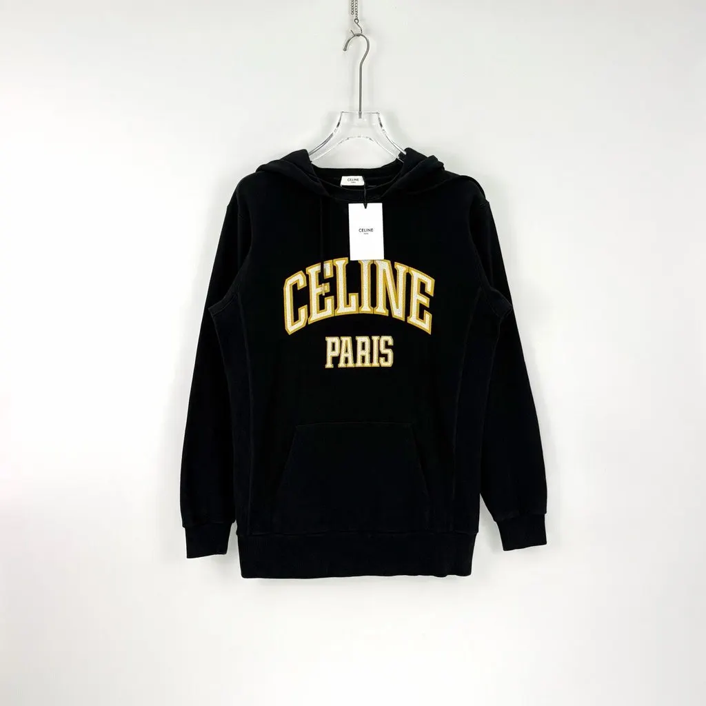 Celine Black Cotton Knitwear Black Cotton Never worn, with tag - Inside View