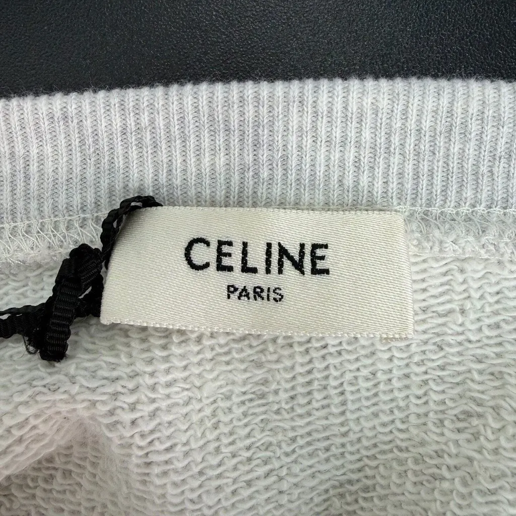 Celine Grey Cotton Knitwear Grey Cotton Never worn, with tag - Box View