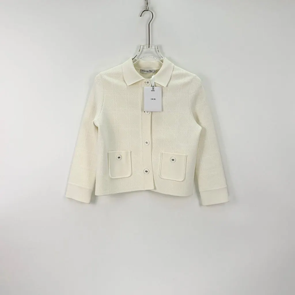 Dior White Viscose Jacket White Viscose Never worn, with tag - Inside View