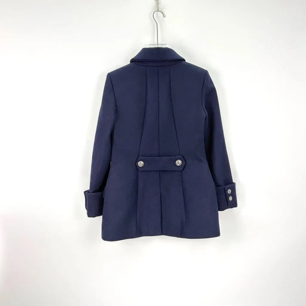 Chanel Navy Tweed Jacket Navy Tweed Never worn, with tag - Model View