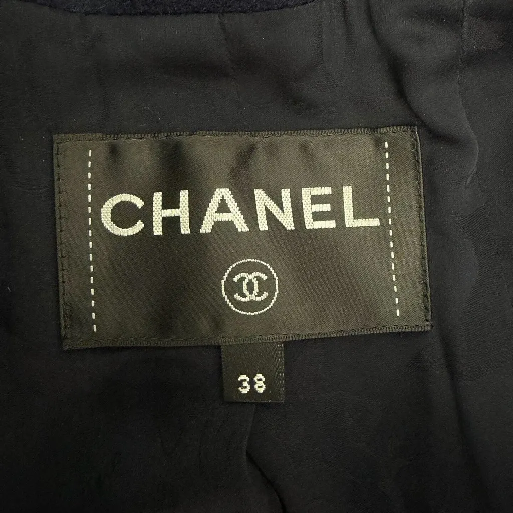 Chanel Navy Tweed Jacket Navy Tweed Never worn, with tag - Box View