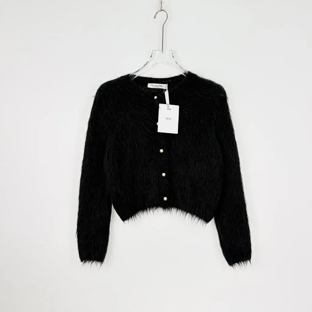Dior Black Wool Knitwear Black Wool Never worn, with tag - Inside View
