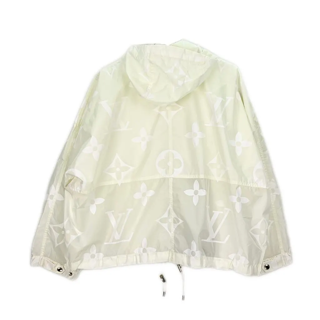 Louis Vuitton Ecru Polyamide Jacket Ecru Polyamide Never worn, with tag - Back View