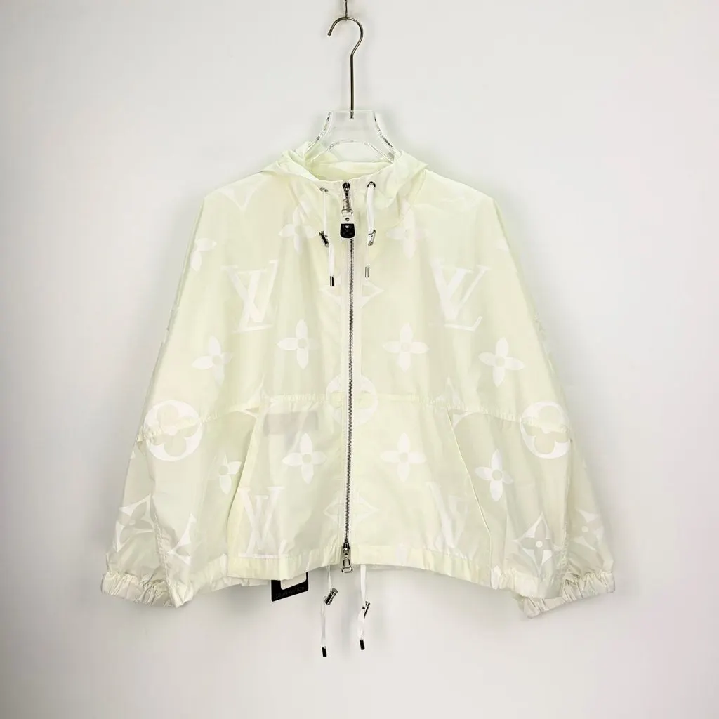 Louis Vuitton Ecru Polyamide Jacket Ecru Polyamide Never worn, with tag - Inside View