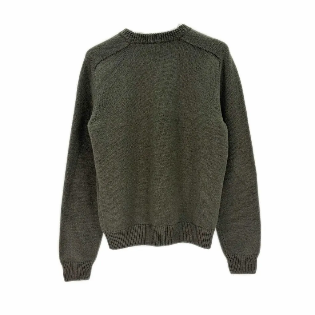 Celine Green Wool Knitwear Green Wool Never worn, with tag - Back View