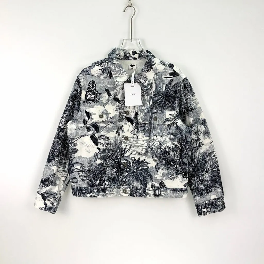 Dior Denim Jacket MultiColor Denim Never worn, with tag - Inside View