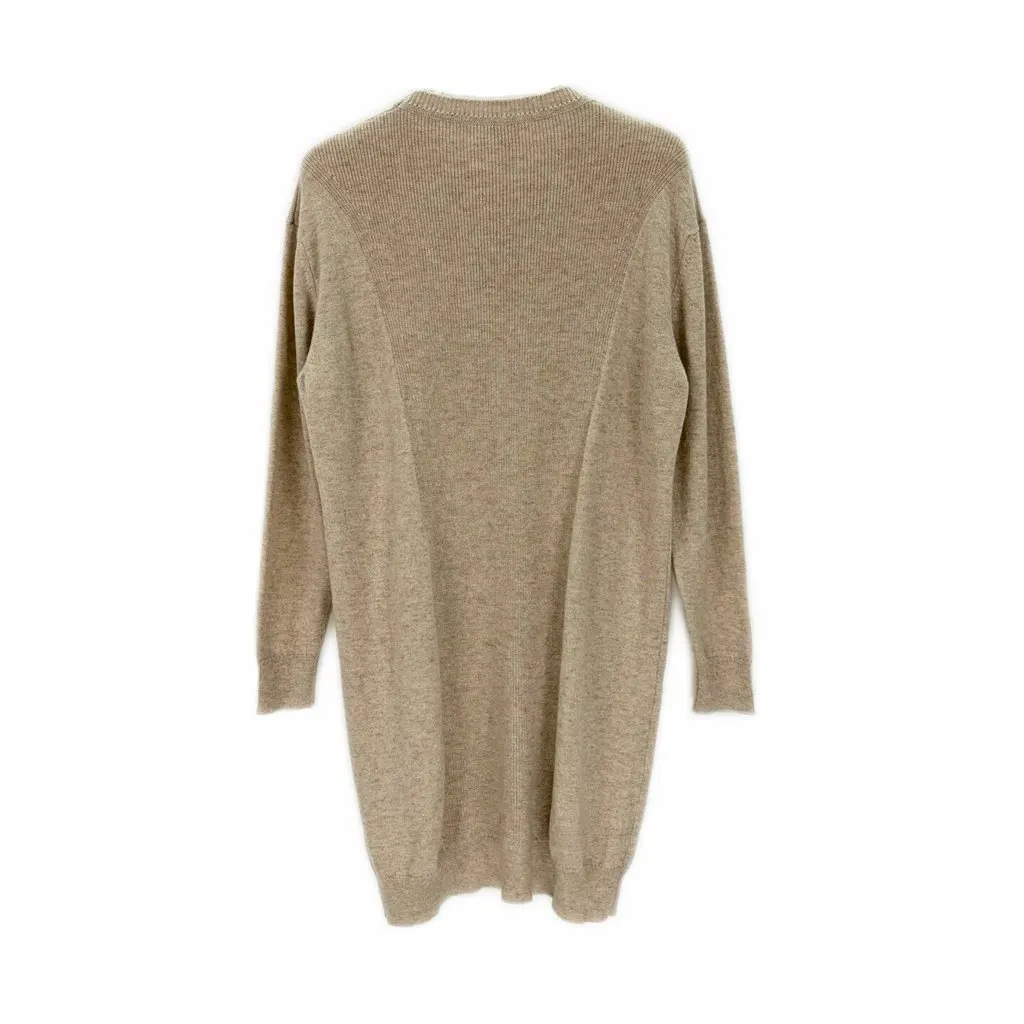 Hermès Ecru Cashmere Dress Ecru Cashmere Never worn, with tag - Back View