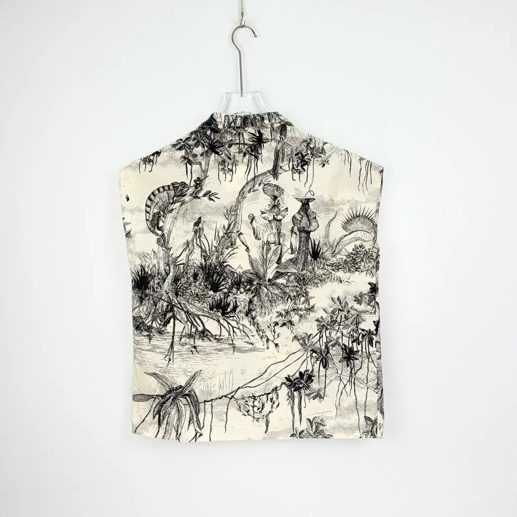 Dior Cotton Top MultiColor Cotton Never worn, with tag - Model View