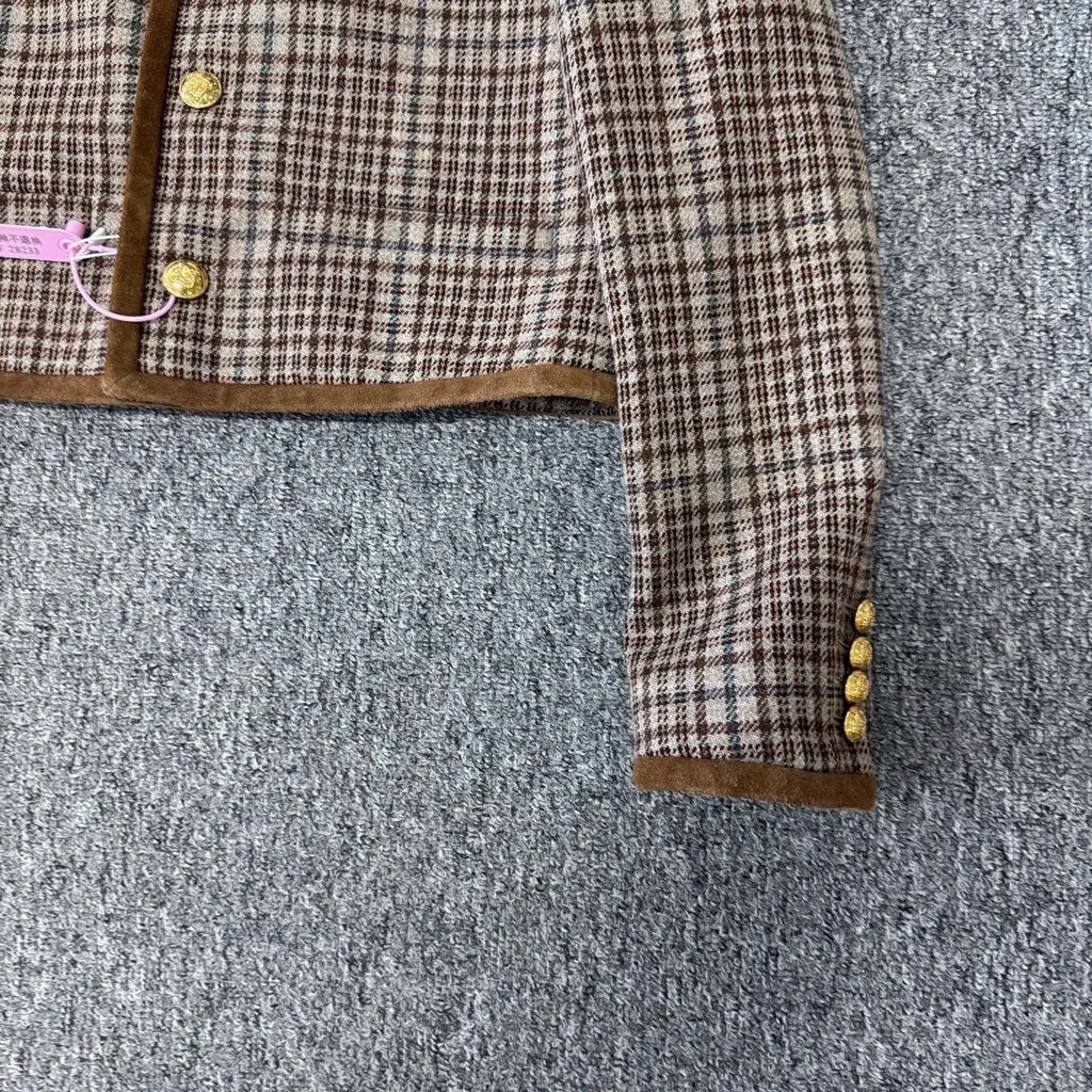 Celine Brown Wool Jacket Brown Wool Very good - Inside View