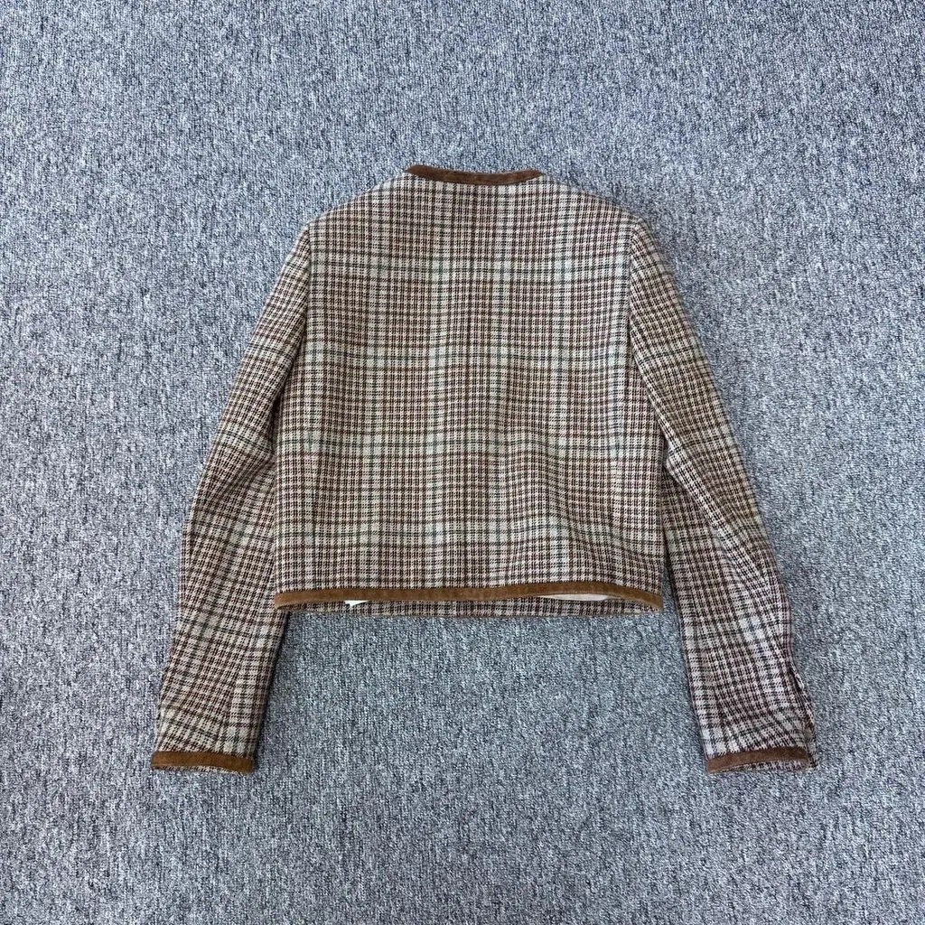 Celine Brown Wool Jacket Brown Wool Very good - Model View
