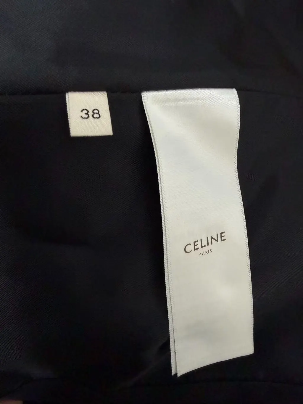 Celine Wool Jacket MultiColor Wool Never worn - Inside View