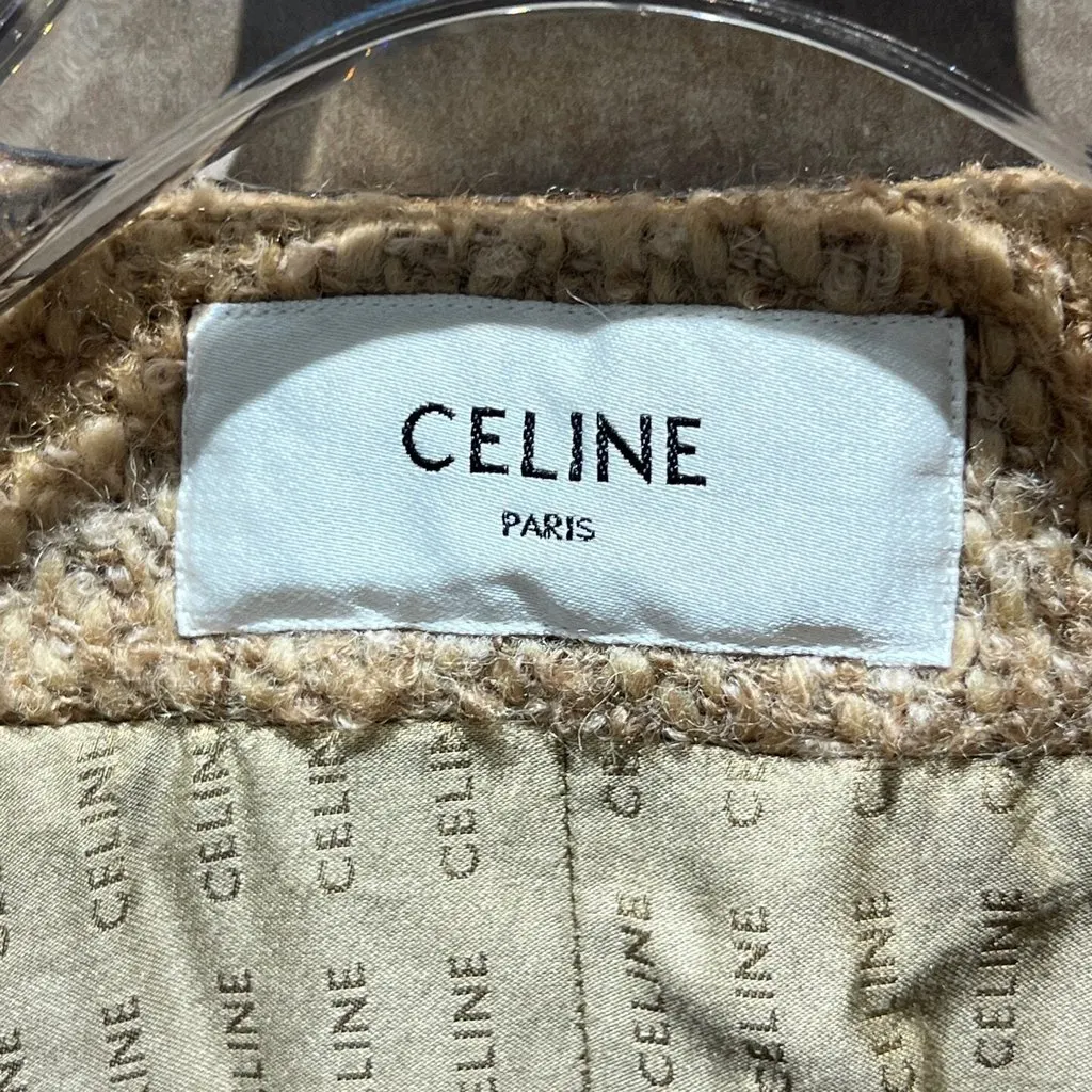 Celine Tweed Jacket MultiColor Tweed Very good - Box View