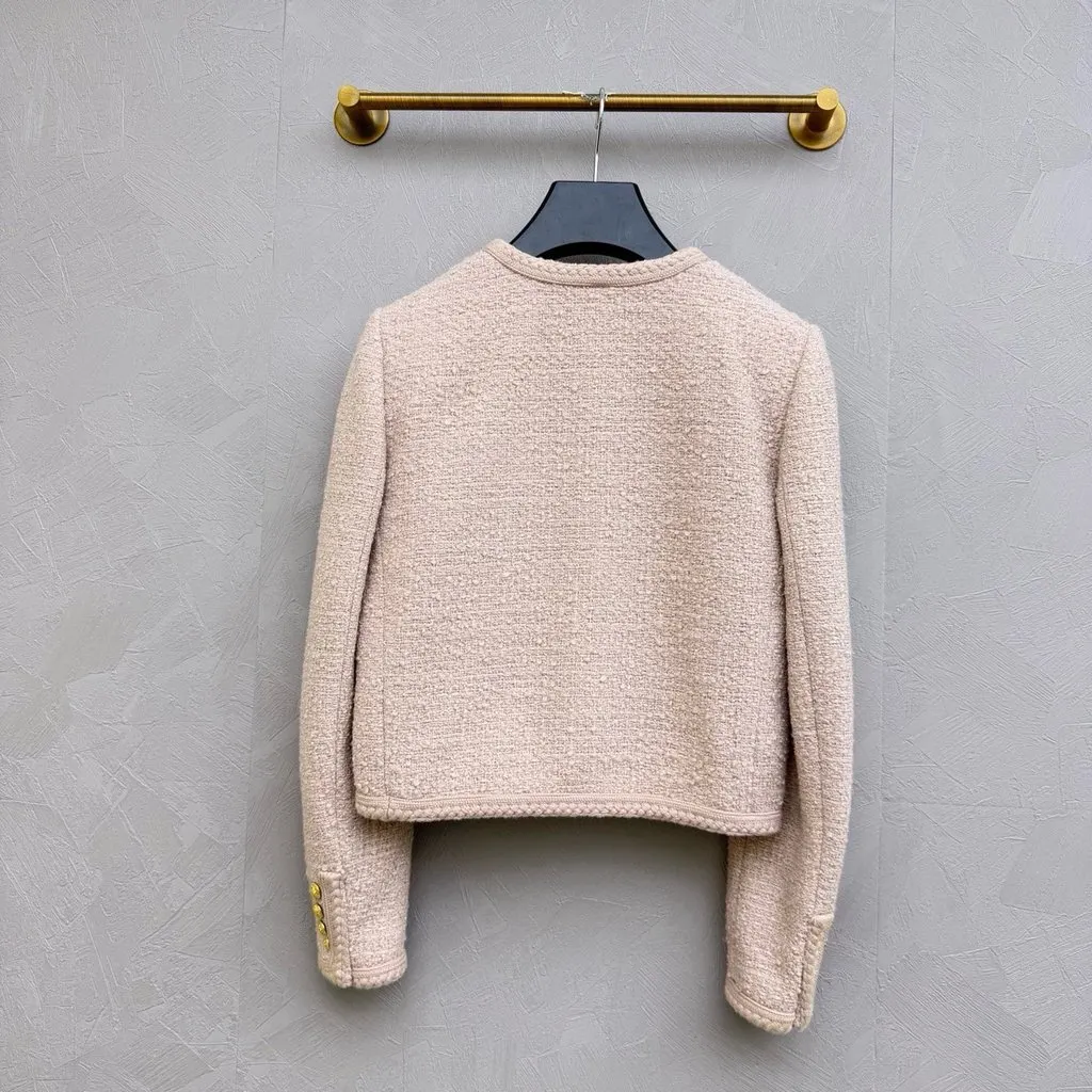 Celine Pink Wool Jacket Pink Wool Never worn - Inside View