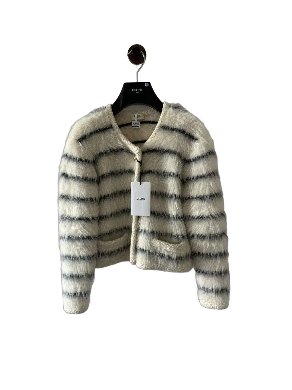 Celine Wool Jacket MultiColor Wool Never worn - Front View