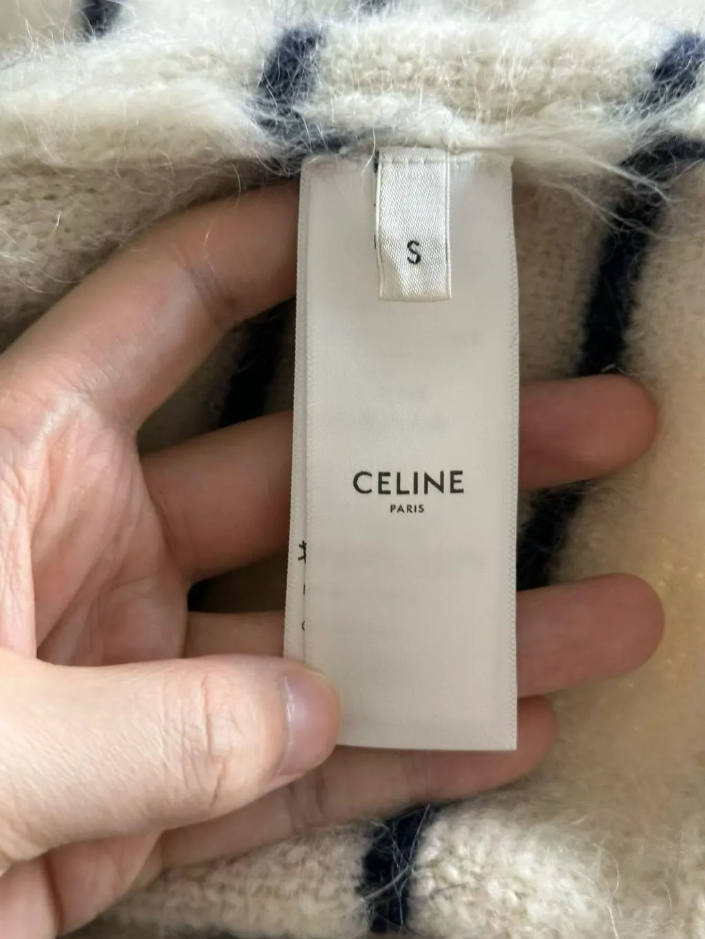 Celine Wool Jacket MultiColor Wool Never worn - Inside View