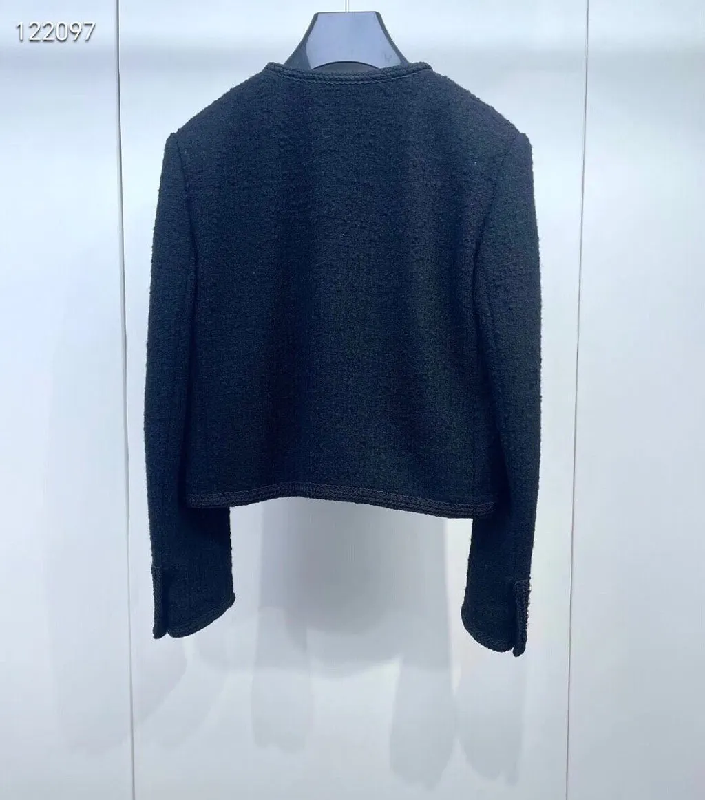Celine Tweed Jacket MultiColor Tweed Never worn - Back View