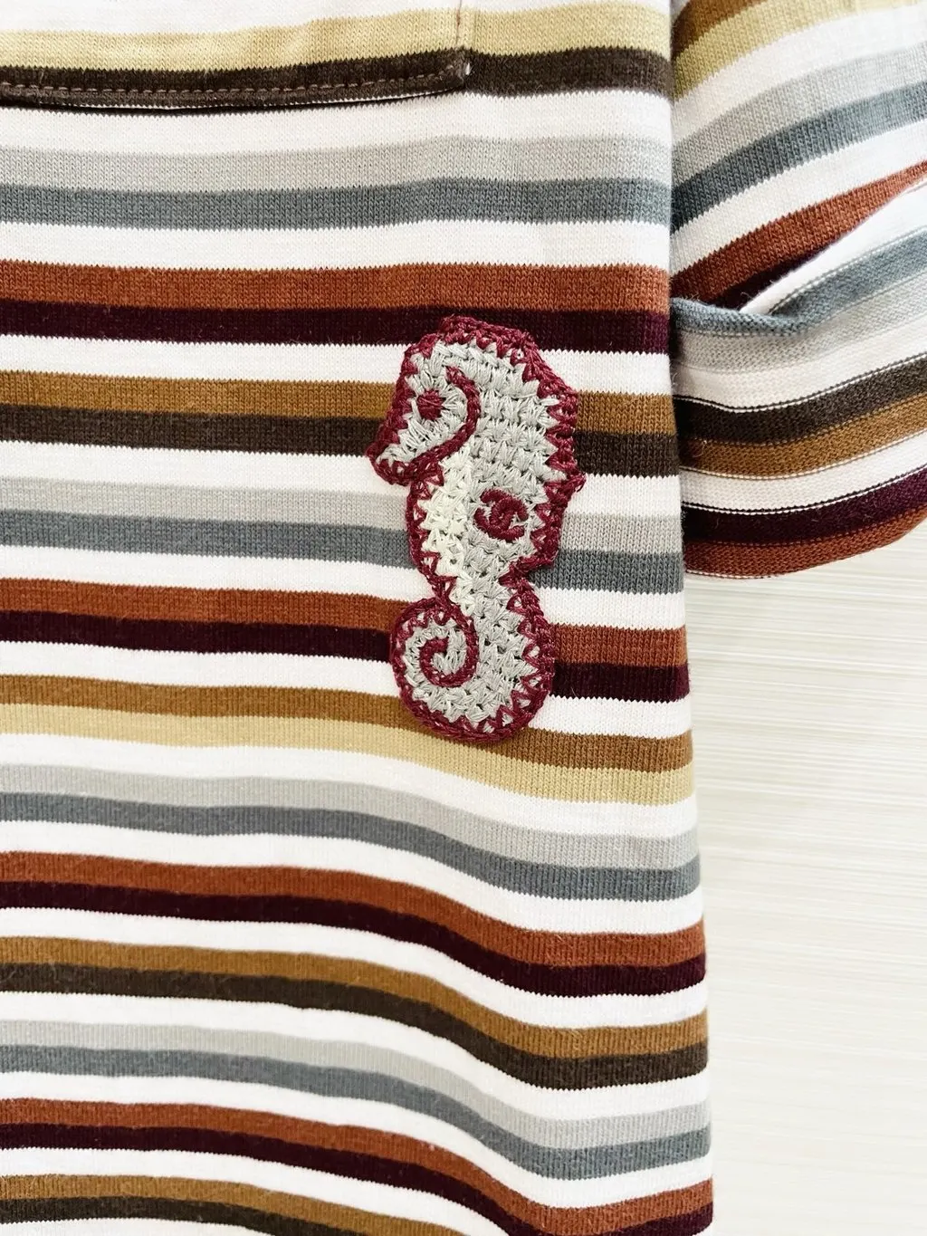 Chanel Cotton Top MultiColor Cotton Very good - Model View