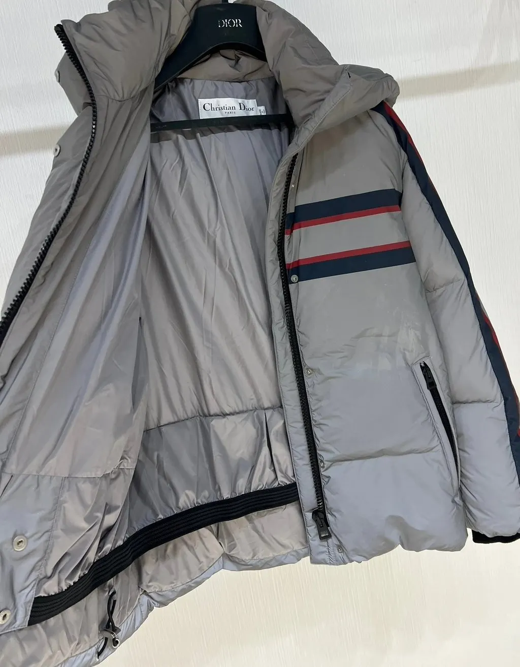 Dior Silver Polyamide Jacket Silver Polyamide Very good - Inside View