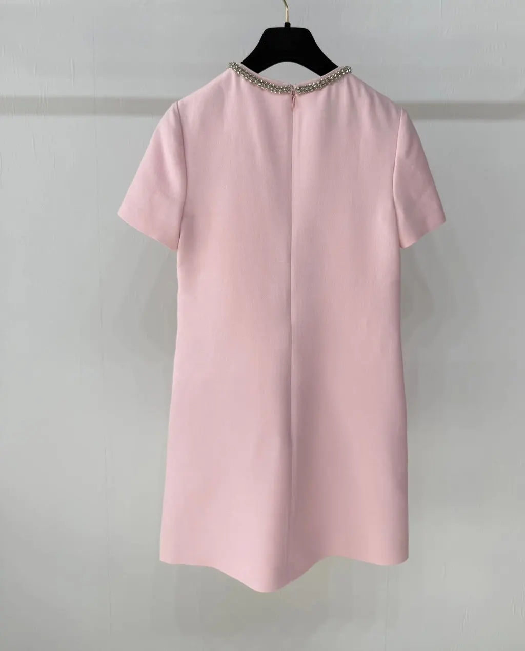 Valentino Pink Wool Dress Pink Wool Very good - Inside View