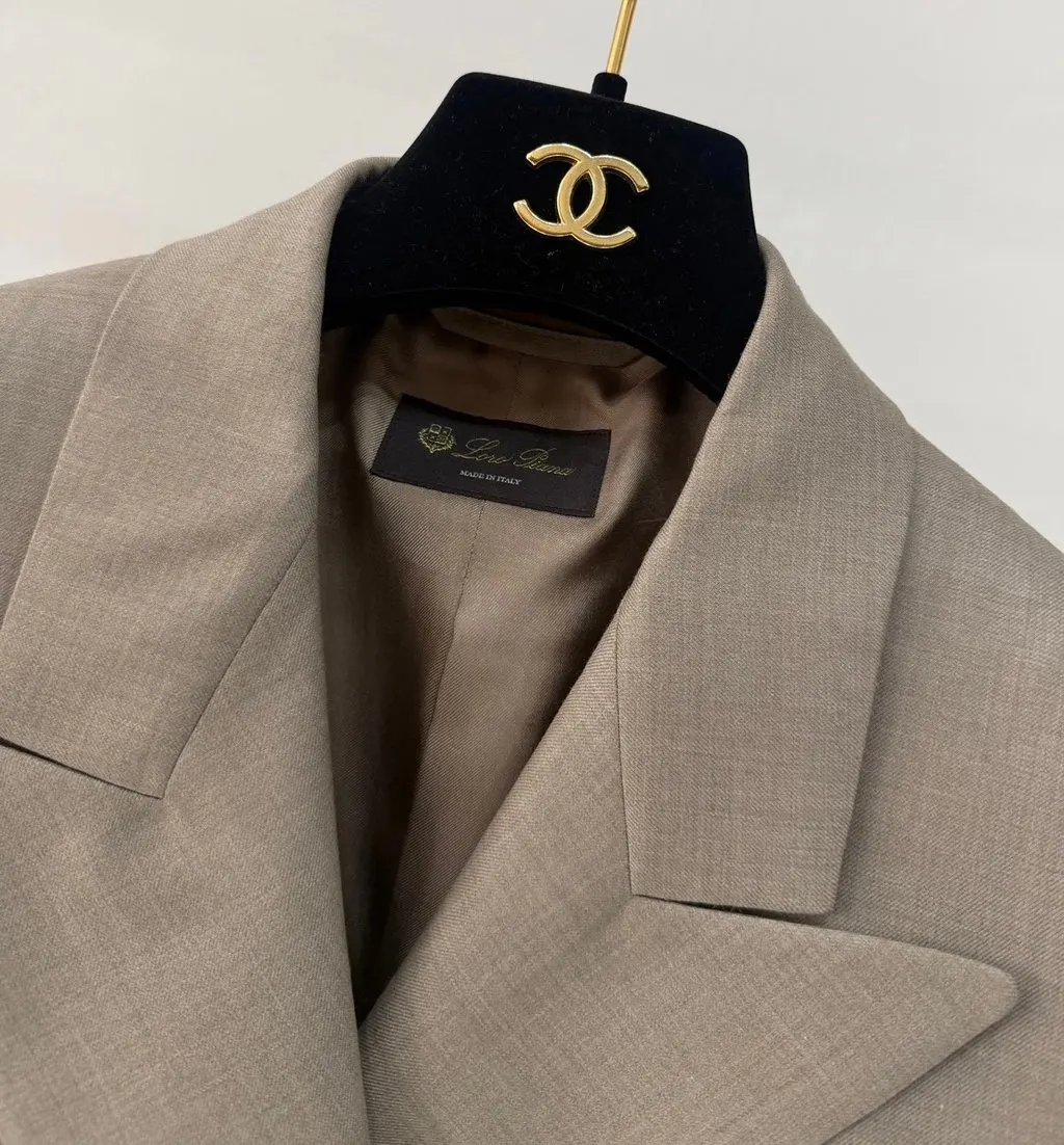 Loro Piana Camel Wool Jacket Camel Wool Never worn - Back View
