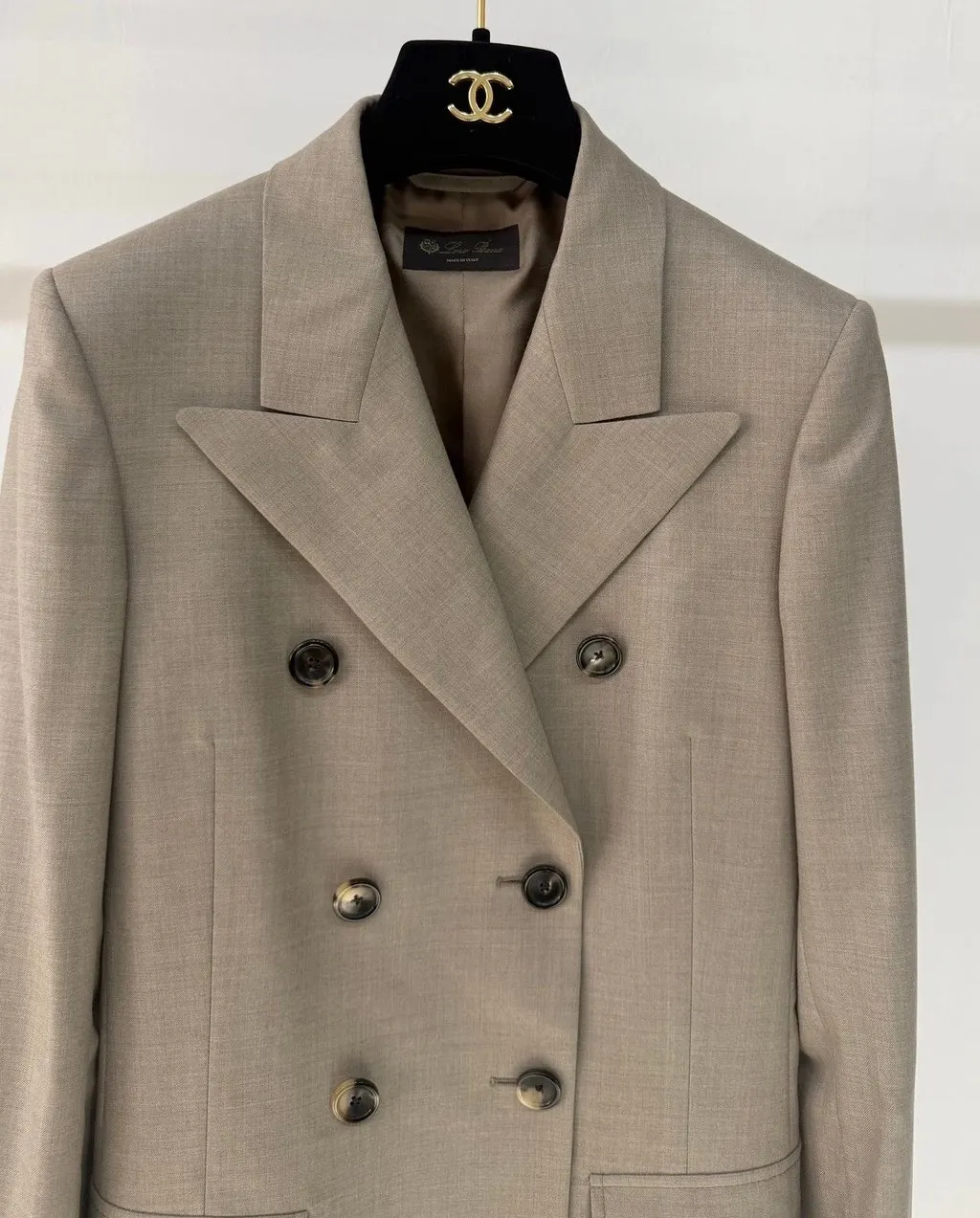 Loro Piana Camel Wool Jacket Camel Wool Never worn - Inside View