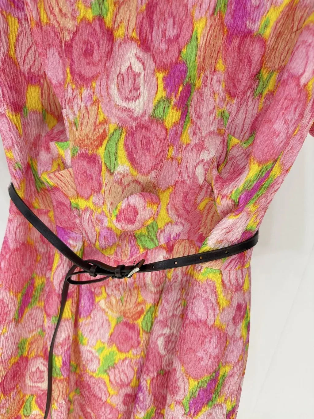 Prada Silk Dress MultiColor Silk Never worn, with tag - Inside View