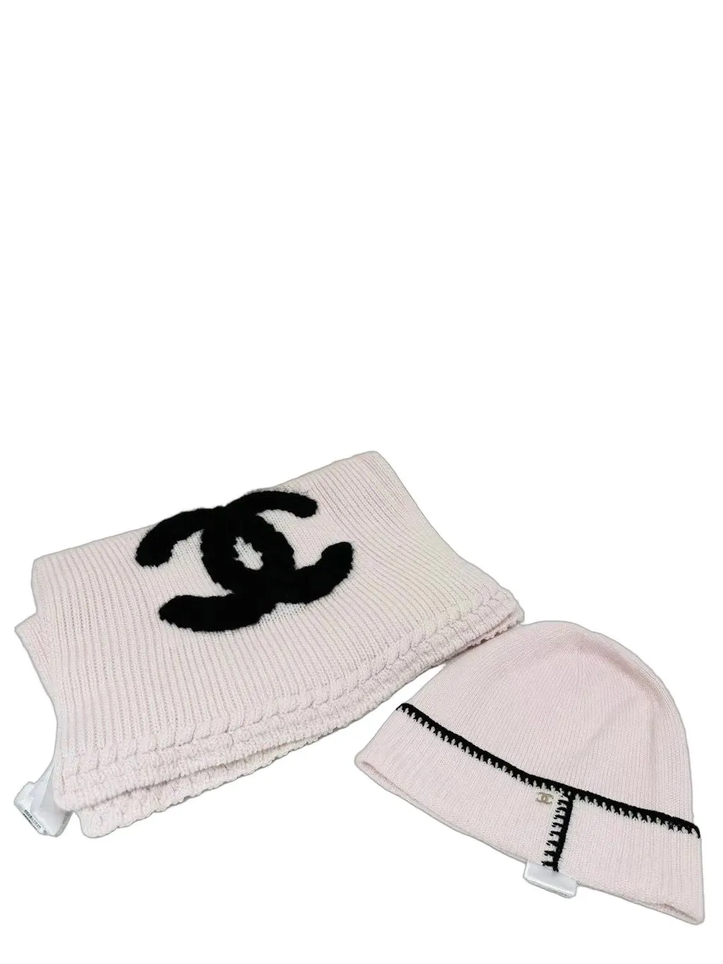 Chanel Pink Wool Hat