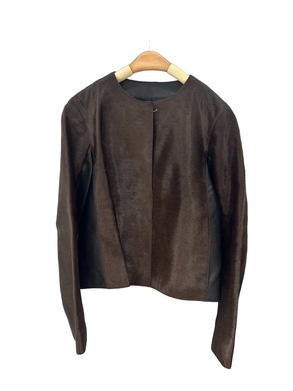 Hermès Brown Shearling Coat