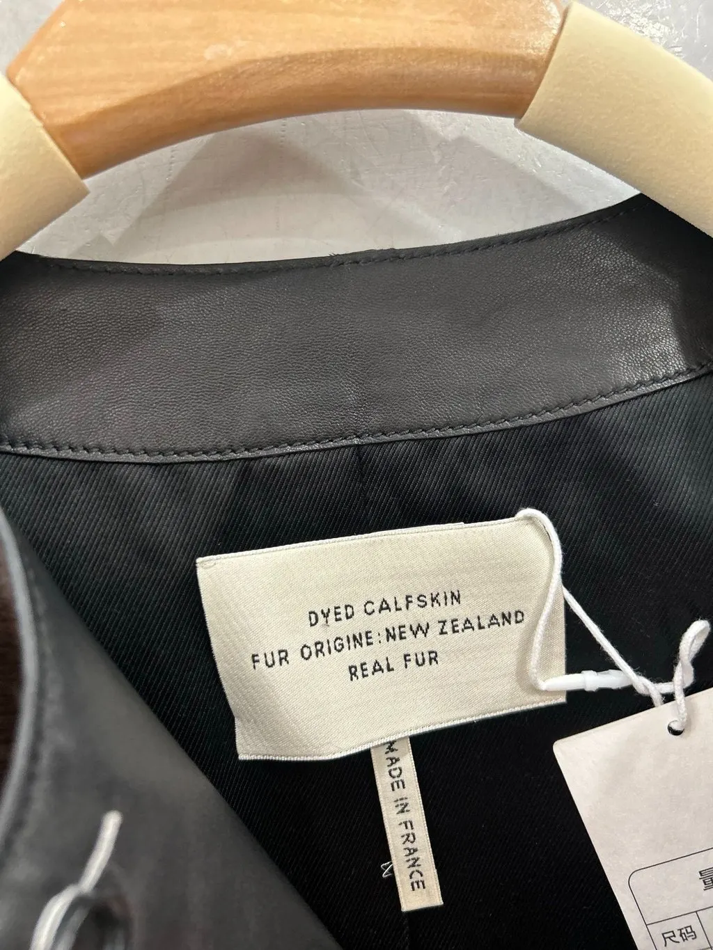 Hermès Brown Shearling Coat Brown Shearling Never worn - Back View