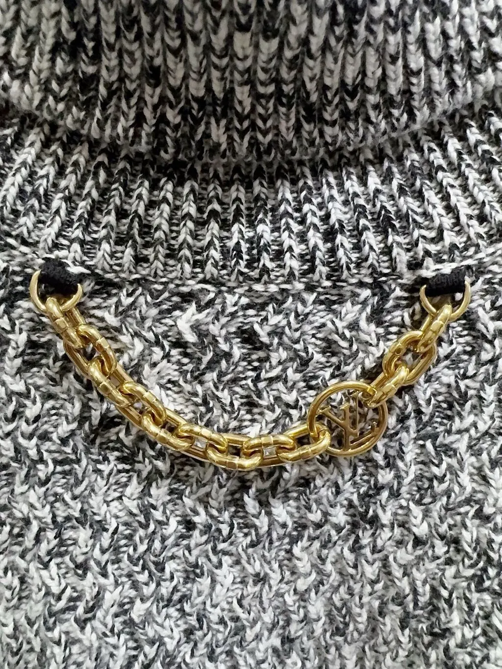 Louis Vuitton Cashmere Knitwear MultiColor Cashmere Never worn - Back View