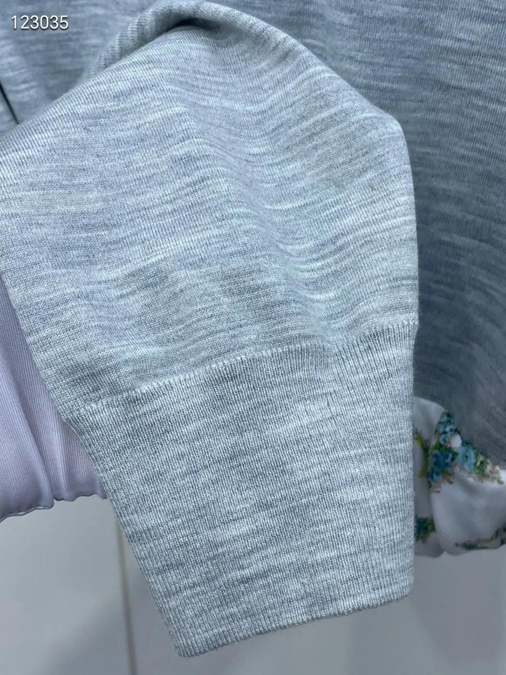 Louis Vuitton Grey Wool Knitwear Grey Wool Very good - Model View