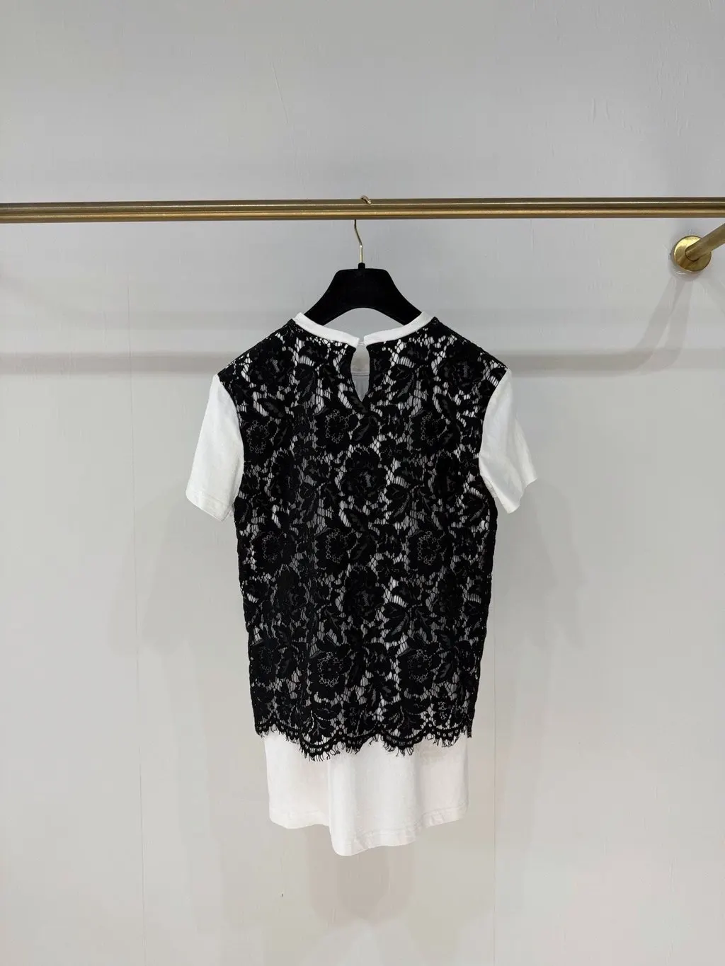 Valentino Lace Top MultiColor Lace Very good - Back View