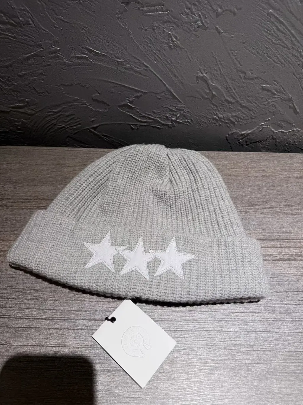 Chrome Hearts Grey Wool Hat Grey Wool Never worn, with tag - Back View