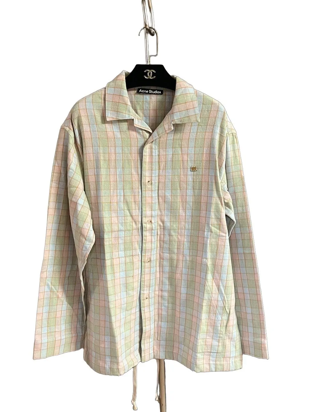 Acne Studios Cotton T-Shirt MultiColor Cotton Never worn - Front View