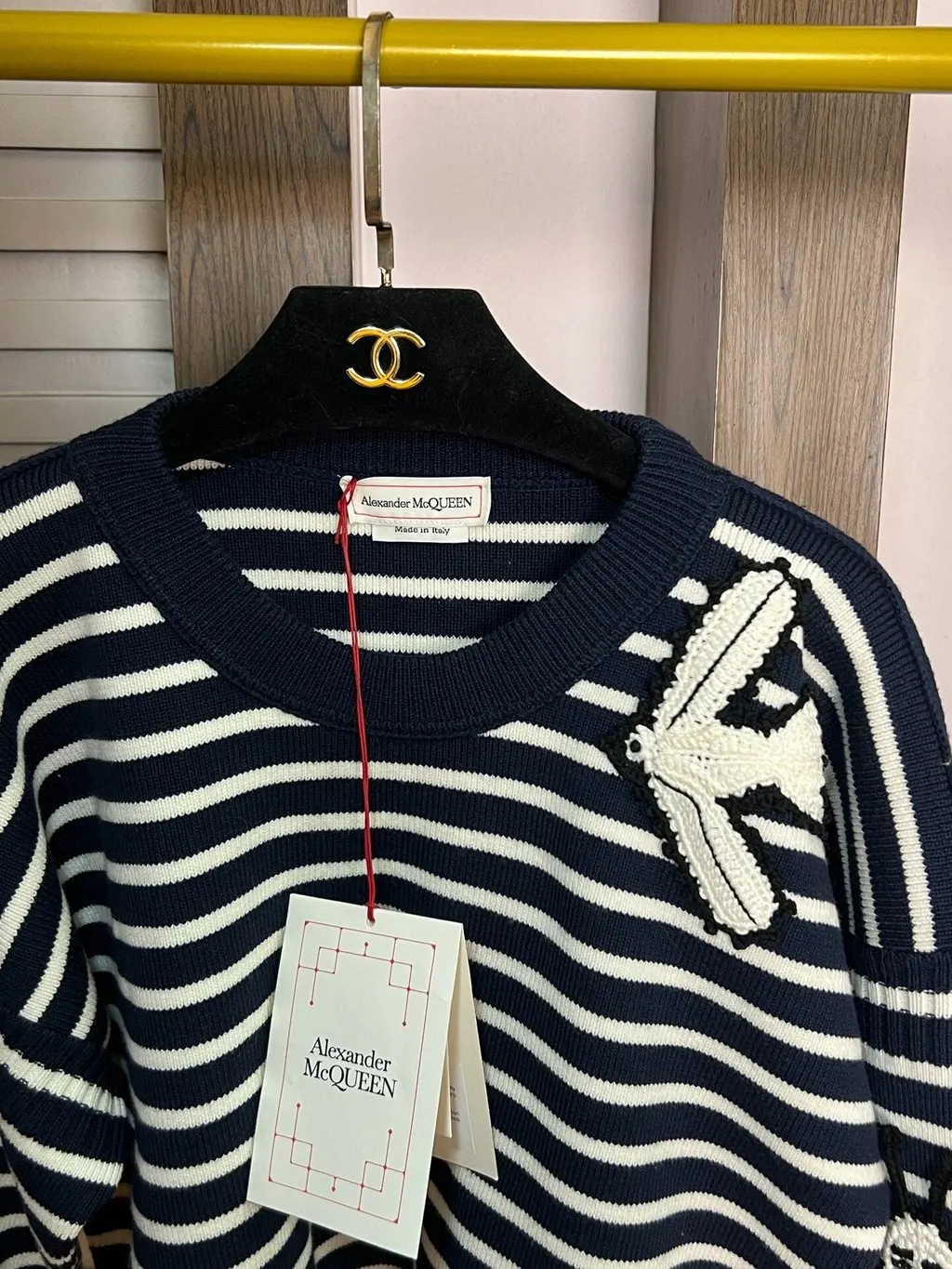 Alexander McQueen Wool Knitwear MultiColor Wool Never worn, with tag - Model View