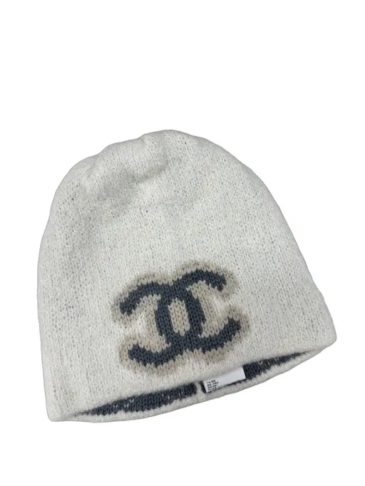 Chanel Grey Cashmere Hat