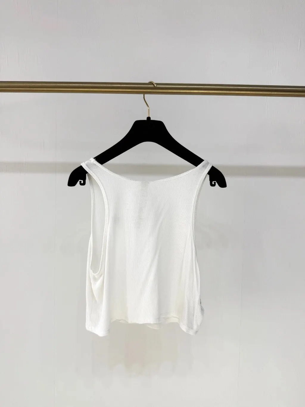 Chrome Hearts White Cotton Knitwear White Cotton Very good - Back View