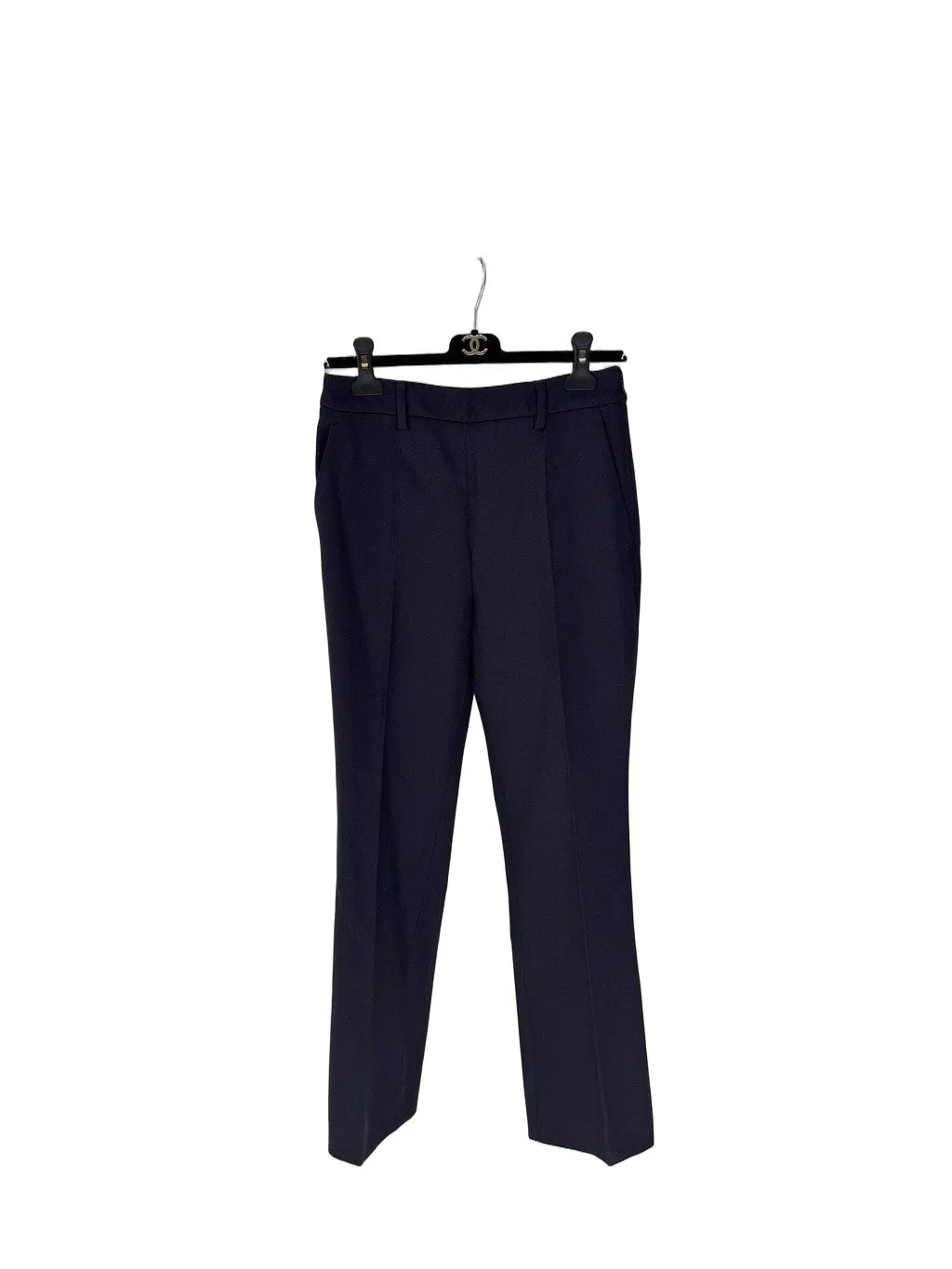 Prada Navy Wool Trousers
