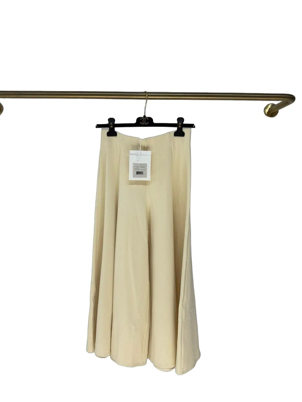 The Row Yellow Viscose Trousers