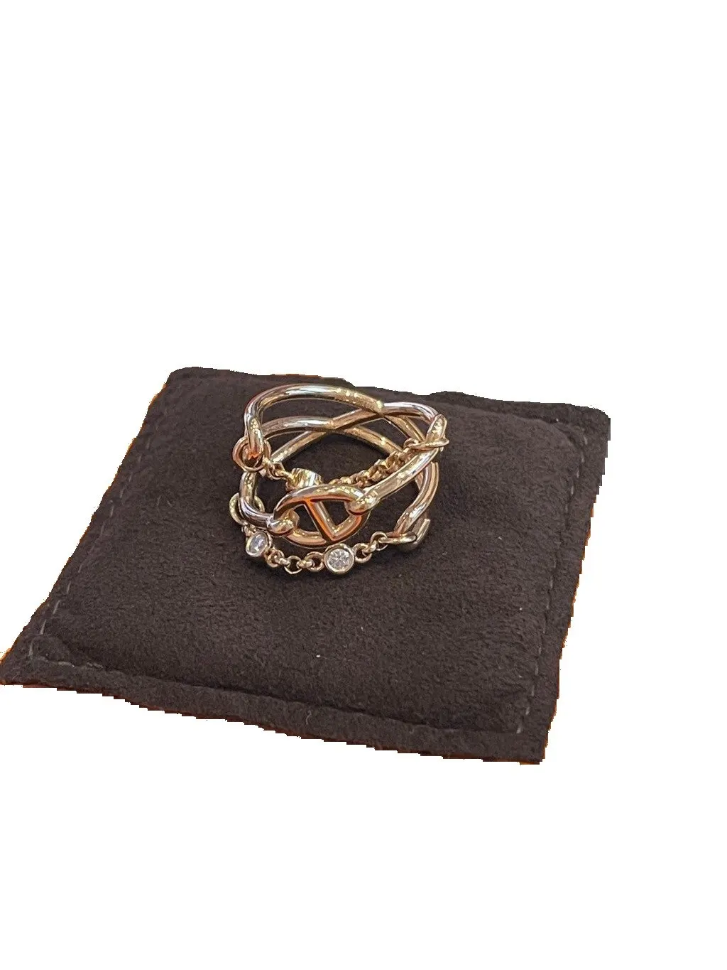 Hermès Gold Yellow Ring