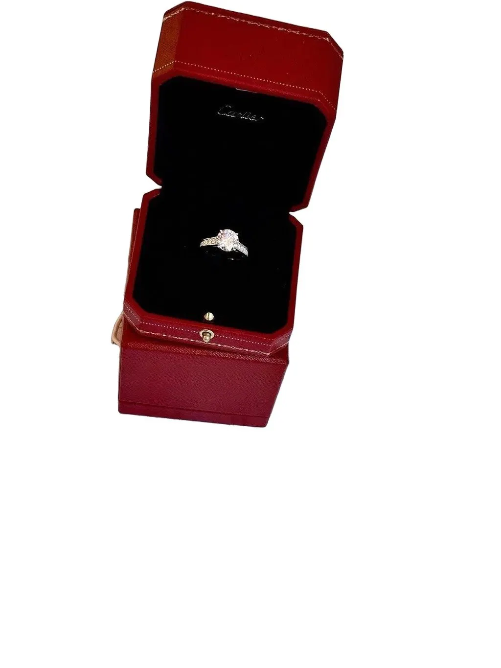Cartier Platinum Ring MultiColor Platinum Very good - Front View