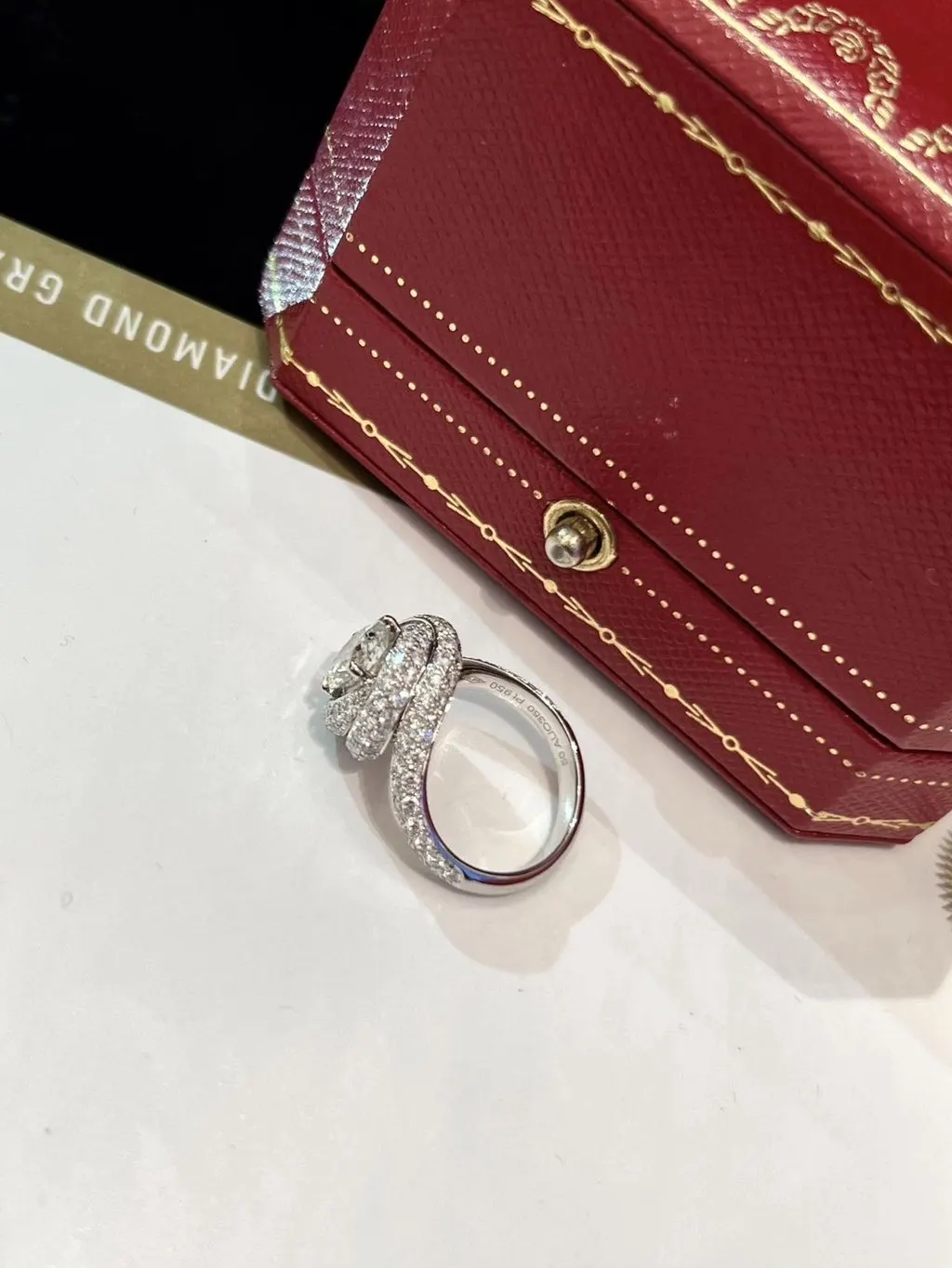 Cartier Platinum Ring MultiColor Platinum Very good - Model View
