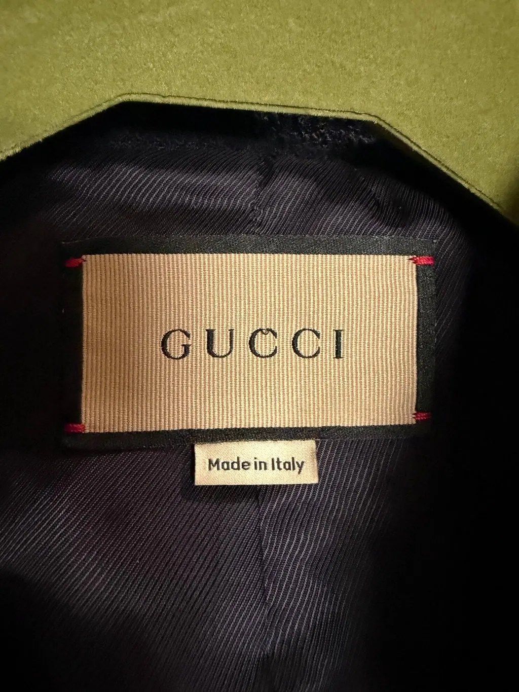Gucci Tweed Jacket MultiColor Tweed Very good - Inside View