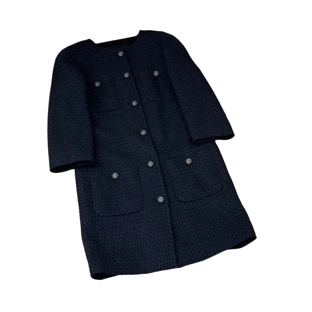 Chanel Tweed Jacket MultiColor Tweed Very good - Front View